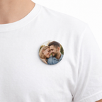 Personlig badge med dit minde